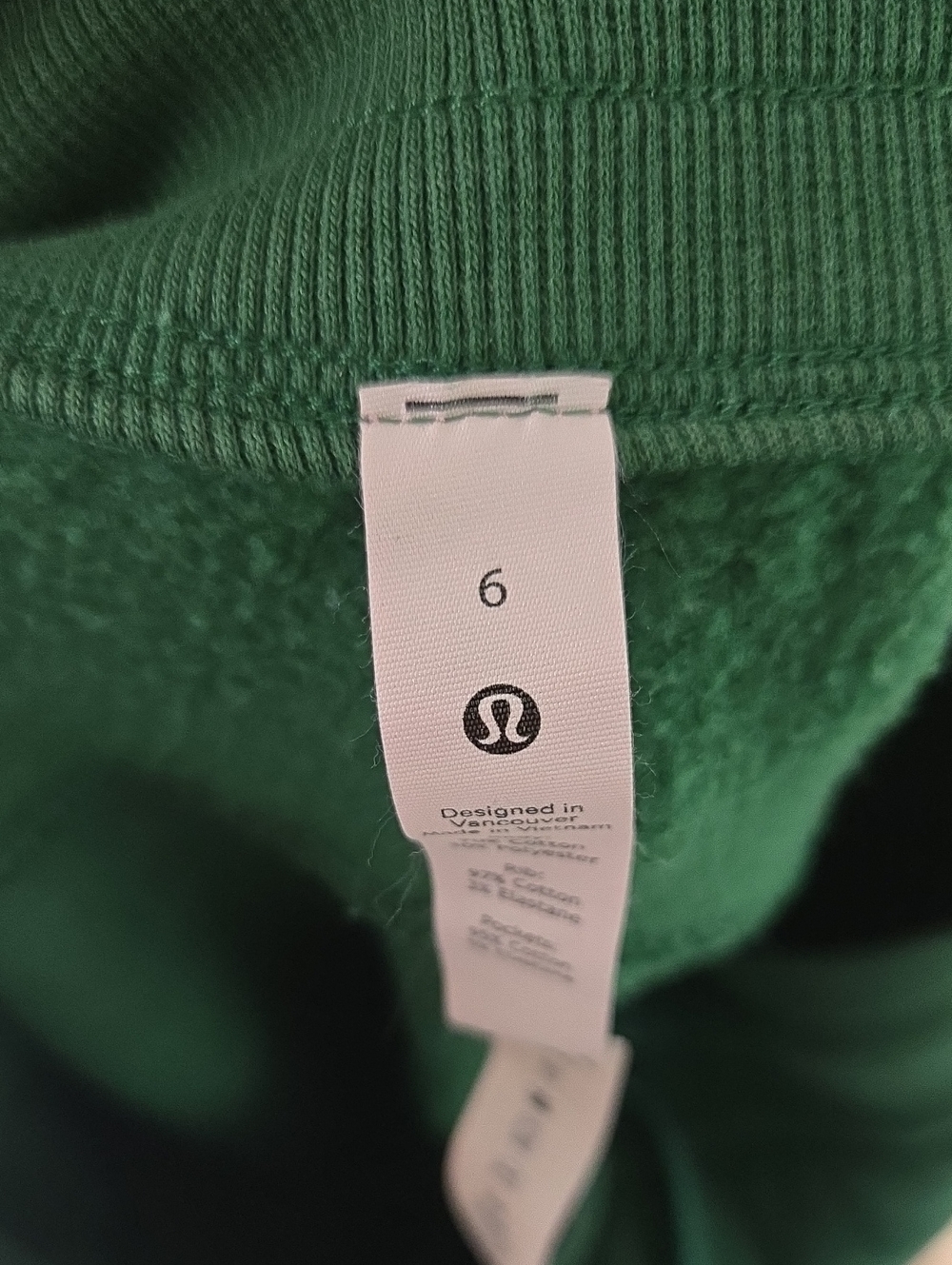 Lululemon Scuba Joggers, Green, Size 6 - Picture 4 of 4